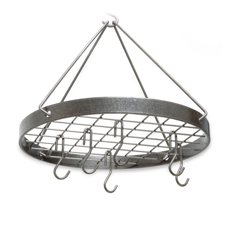 Enclume USA Handcrafted Decor Cottage Round Hanging Pot Rack & Reviews